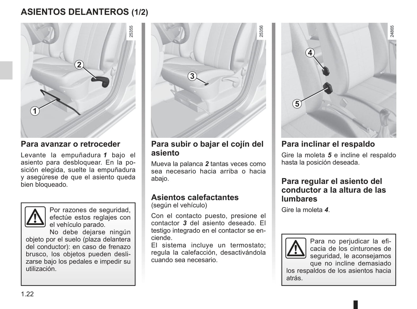 2012-2013 Renault Clio Owner's Manual | Spanish