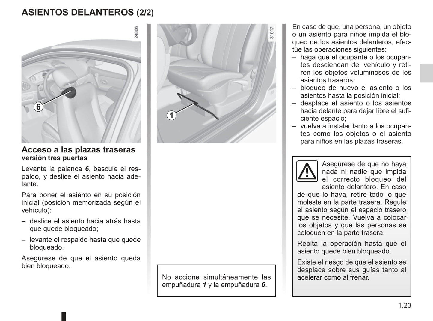 2012-2013 Renault Clio Owner's Manual | Spanish