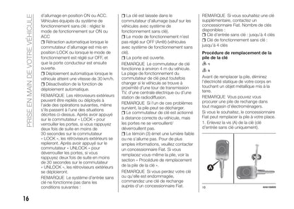 2017-2018 Fiat Fullback Gebruikershandleiding | Frans