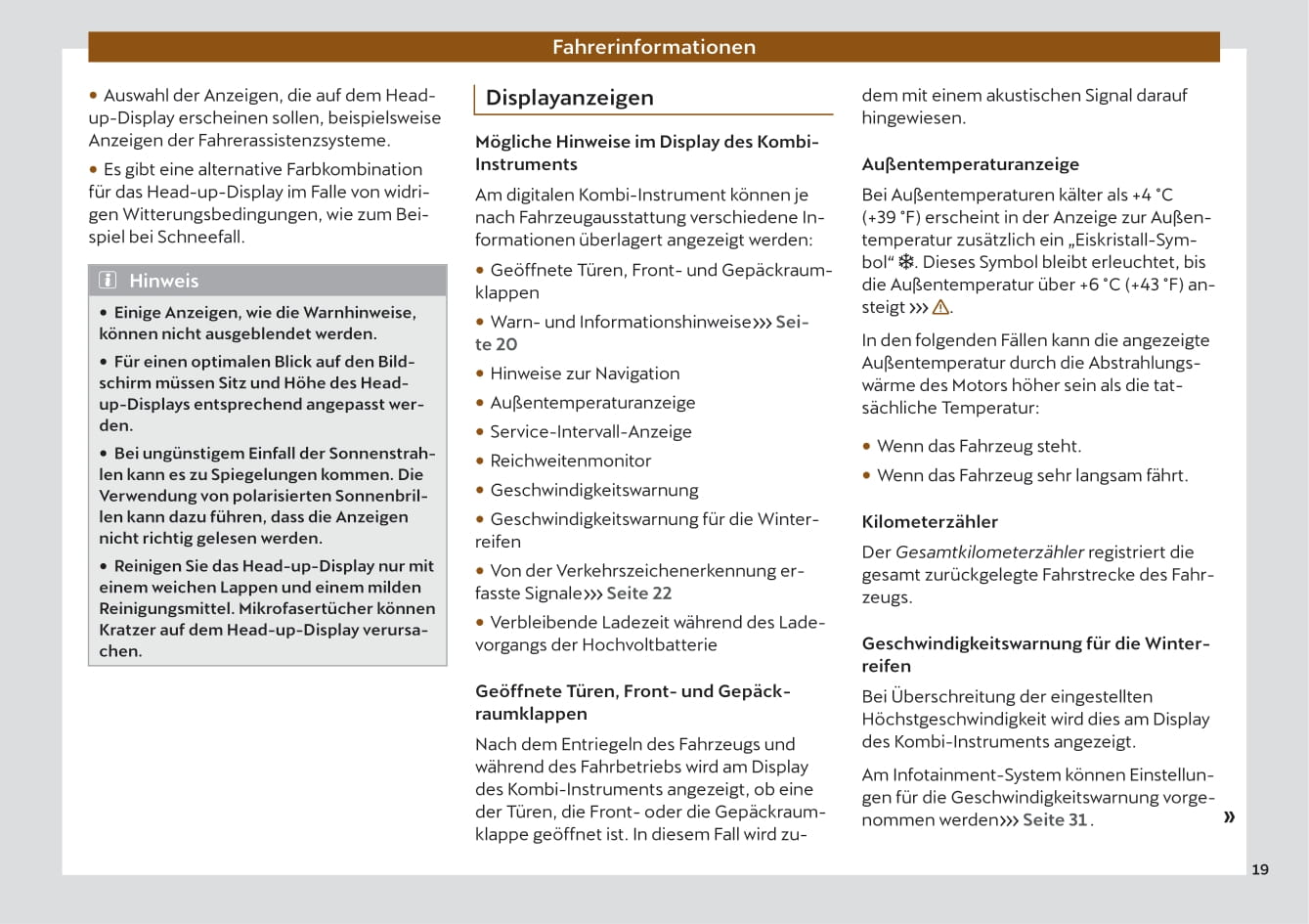 2022 Cupra Born Owner's Manual | German