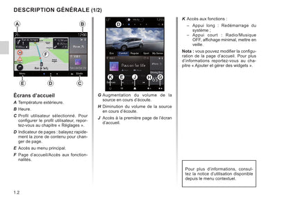 Renault Easy Connect - Systémes Multimédia Guide d'utilisation 2021 - 2023