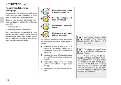 Renault Easy Connect - Systémes Multimédia Guide d'utilisation 2021 - 2023