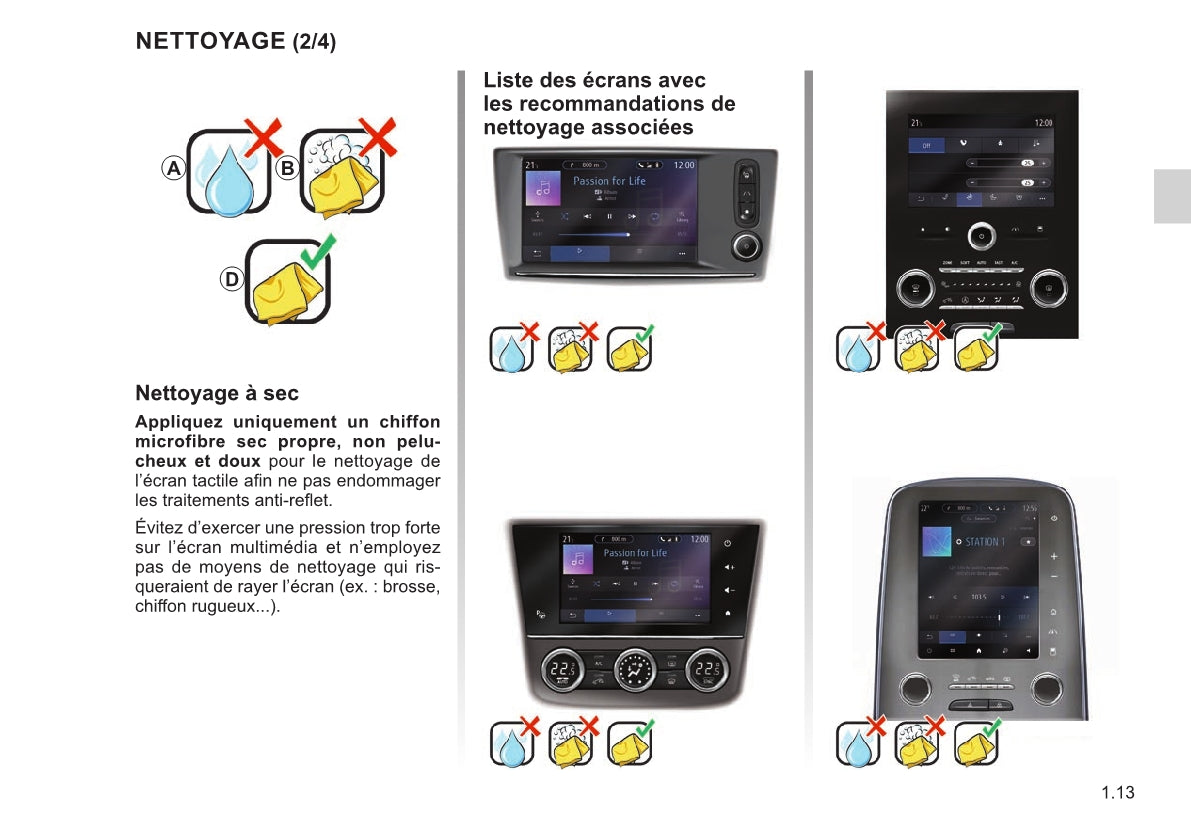 Renault Easy Connect - Systémes Multimédia Guide d'utilisation 2021 - 2023