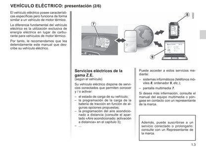 2019-2020 Renault Kangoo Z.E. Owner's Manual | Spanish