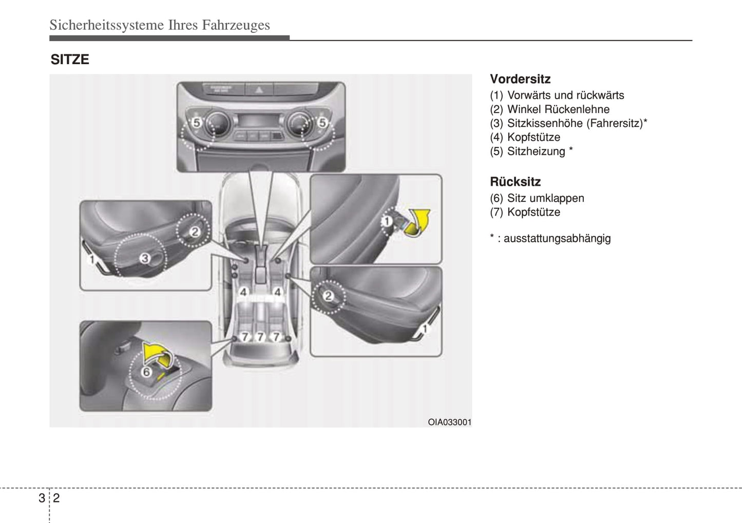 2018-2019 Hyundai i10 Bedienungsanleitung | Deutsch