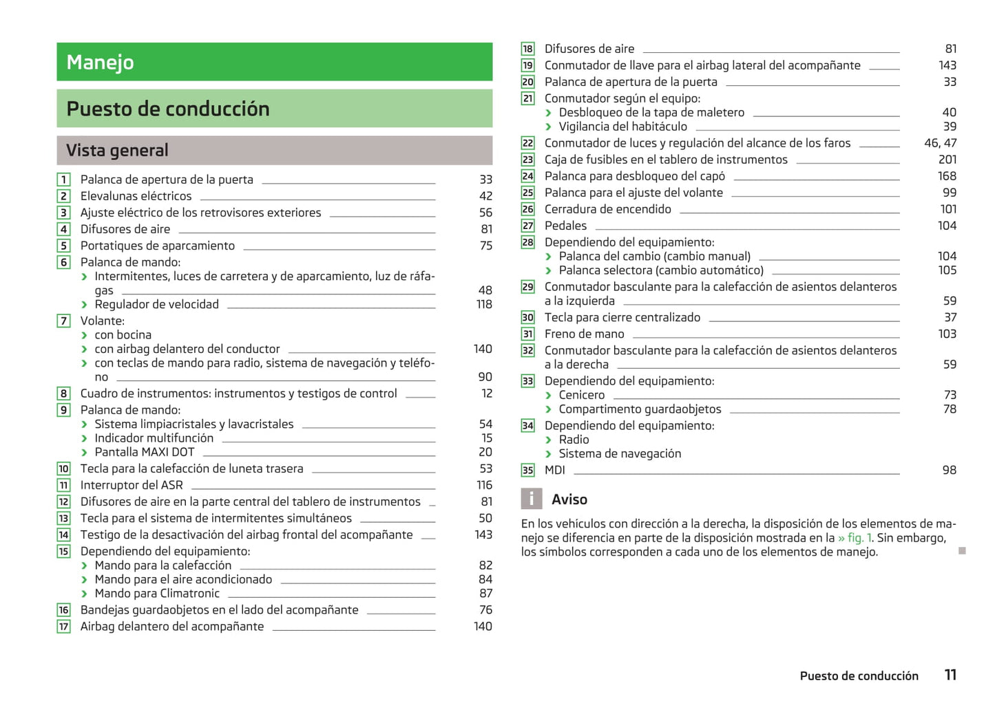 2010-2015 Skoda Fabia Manuel du propriétaire | Espagnol