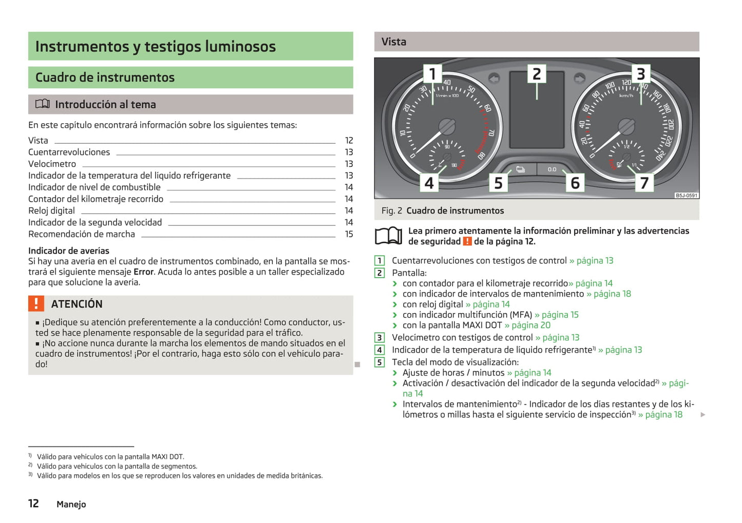 2010-2015 Skoda Fabia Manuel du propriétaire | Espagnol