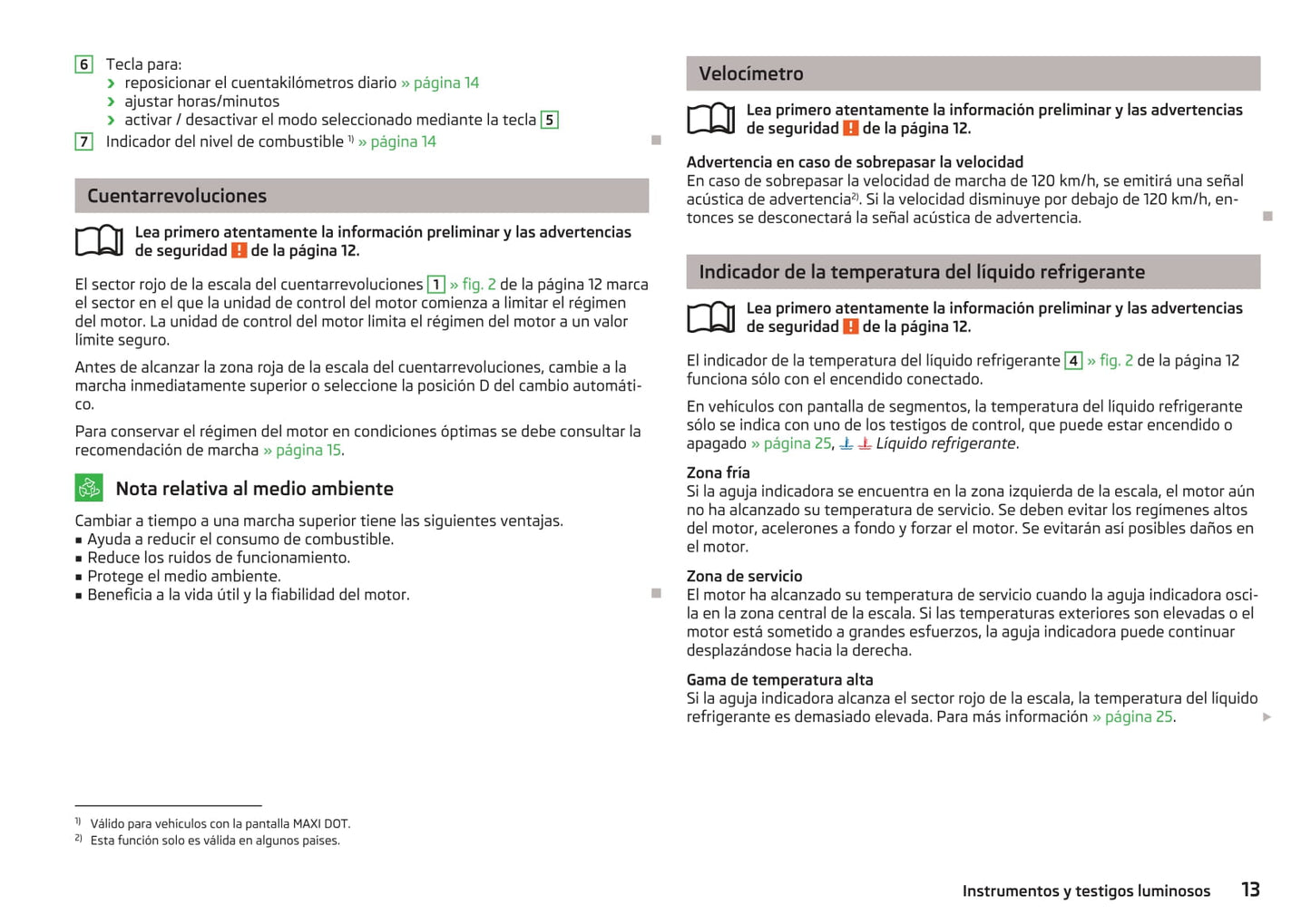 2010-2015 Skoda Fabia Manuel du propriétaire | Espagnol