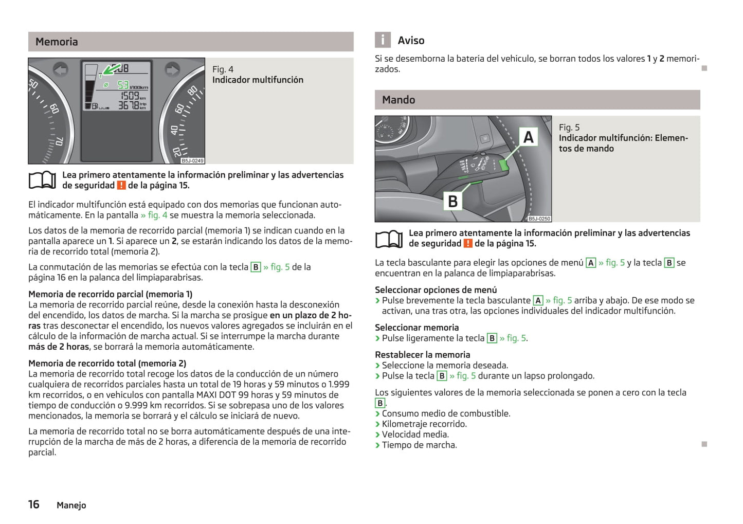 2010-2015 Skoda Fabia Manuel du propriétaire | Espagnol