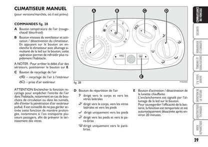 2008-2016 Abarth 500 Owner's Manual | French