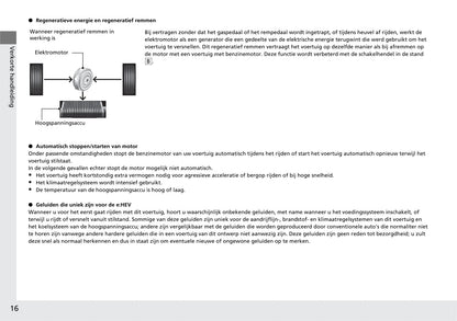 2020-2021 Honda Jazz Hybrid Owner's Manual | Dutch