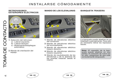 2011-2012 Citroën C6 Gebruikershandleiding | Spaans