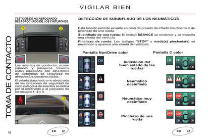 2011-2012 Citroën C6 Gebruikershandleiding | Spaans