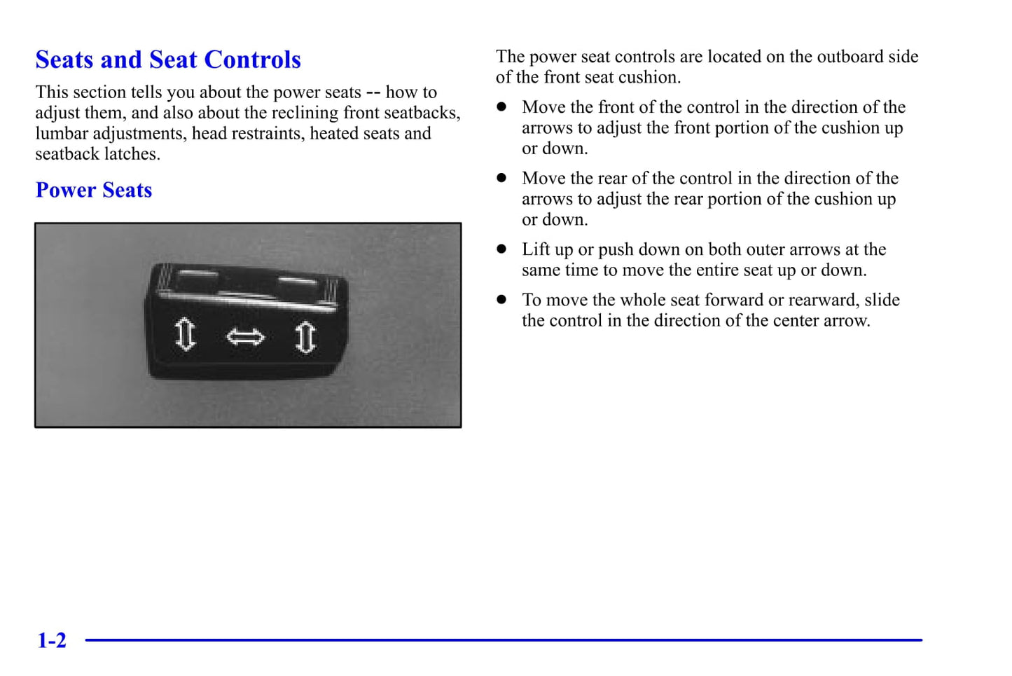 2001 Cadillac Eldorado Owner's Manual | English