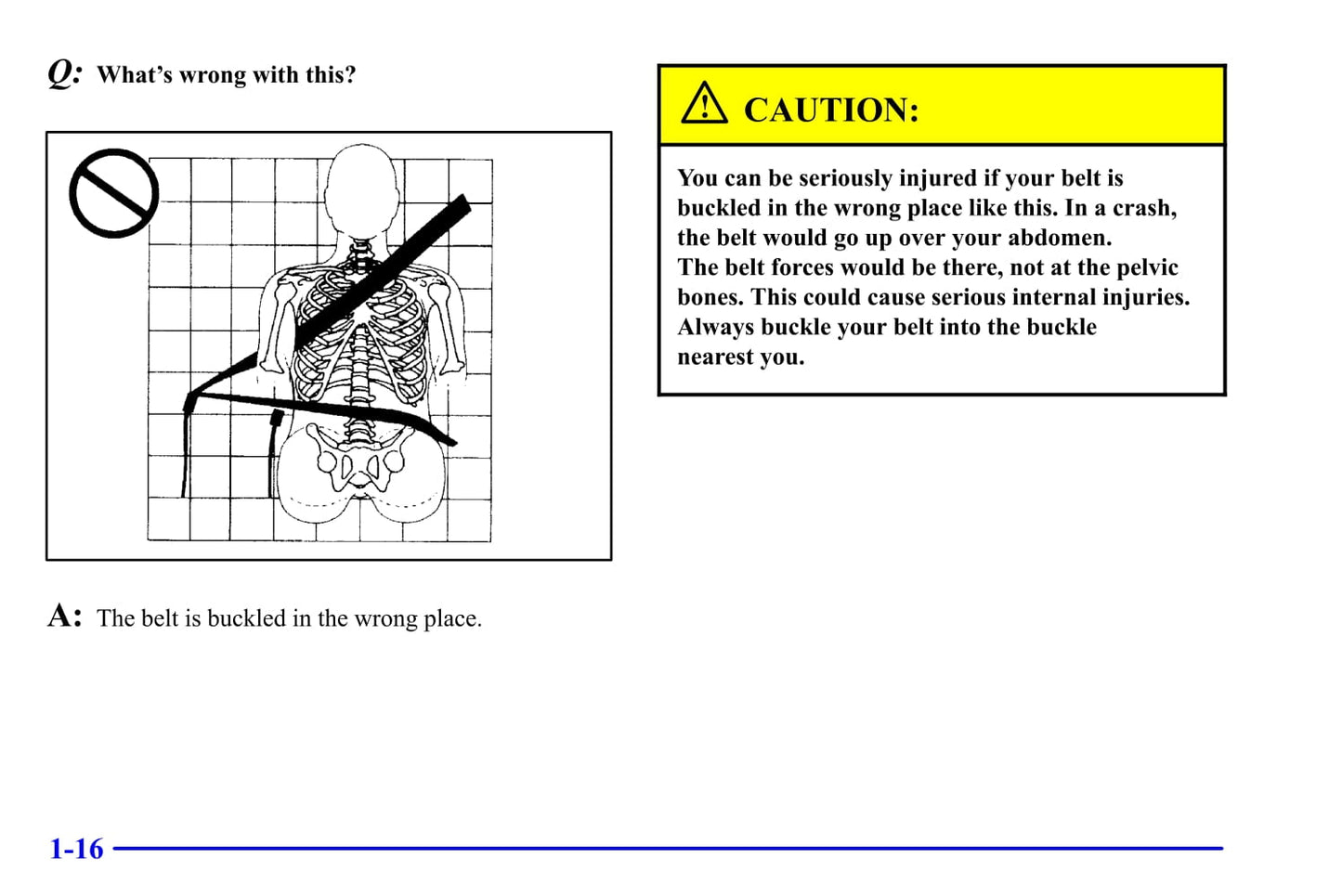 2001 Cadillac Eldorado Owner's Manual | English