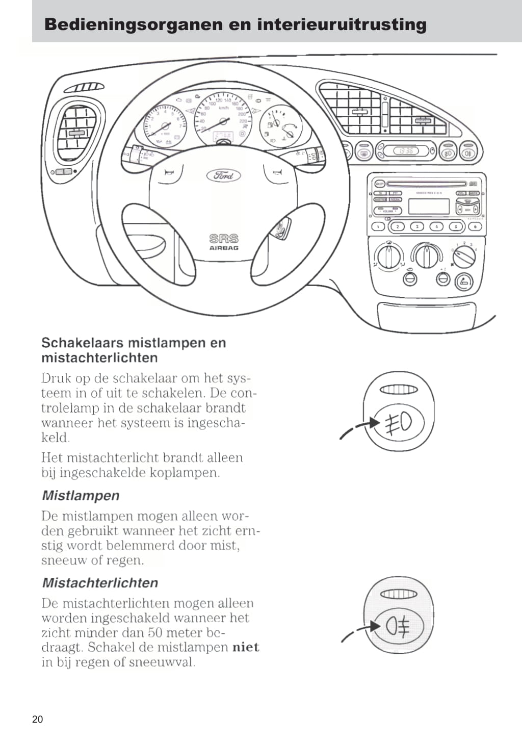 1999-2002 Ford Fiesta Bedienungsanleitung | Niederländisch