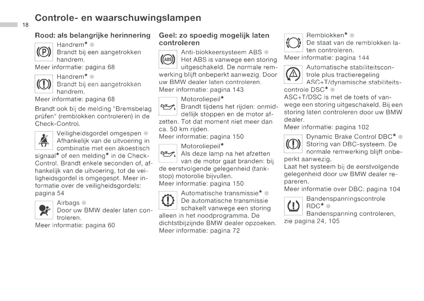 2001-2002 BMW 5 Series/5 Series Touring Owner's Manual | Dutch