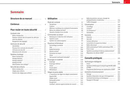 2008-2009 Seat Altea Owner's Manual | French