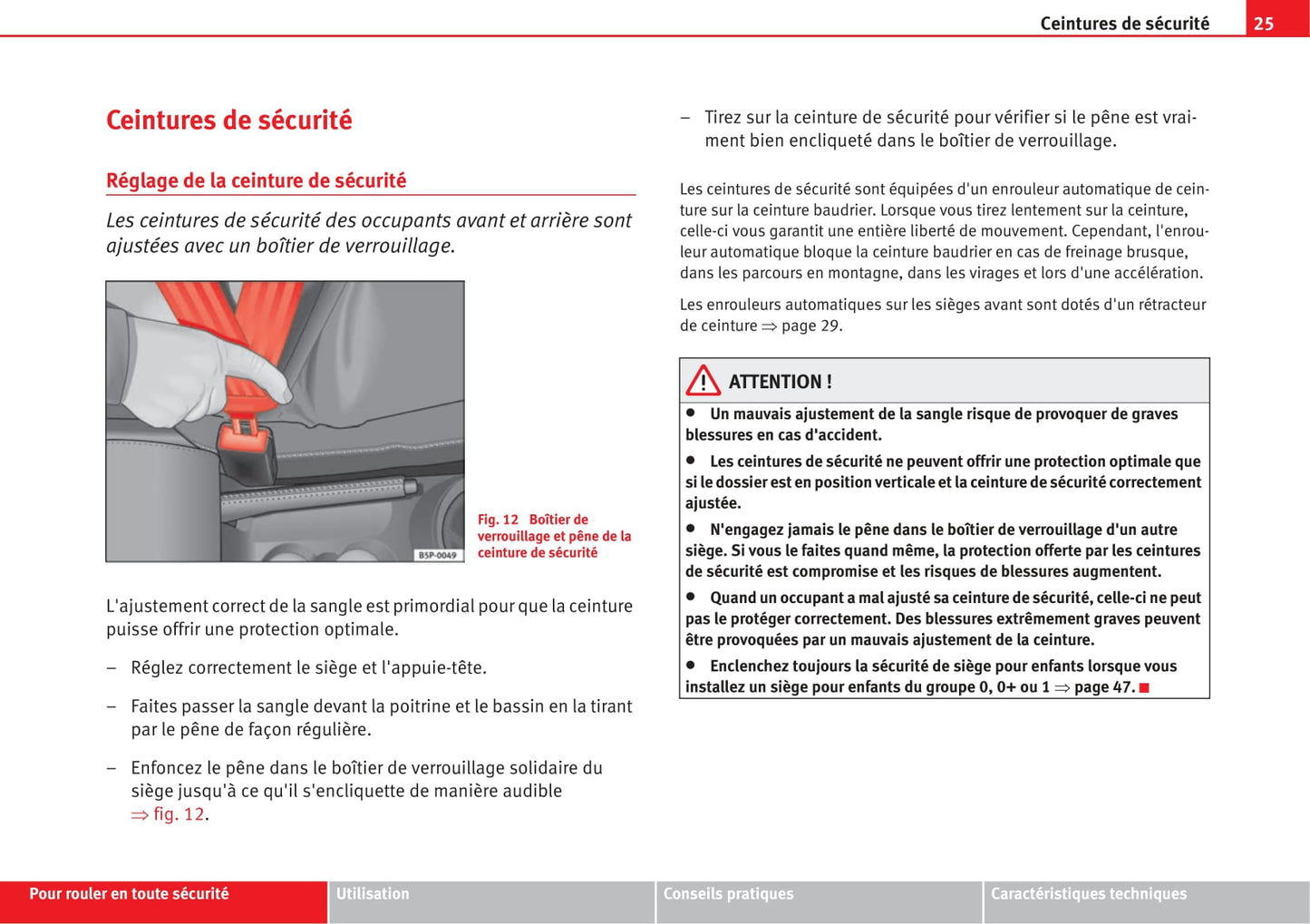 2008-2009 Seat Altea Owner's Manual | French