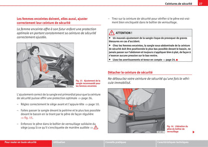 2008-2009 Seat Altea Owner's Manual | French