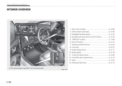 2019-2020 Kia Pegas/Soluto Owner's Manual | English