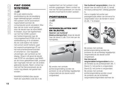 2020 Fiat 500 Hybrid/500C Hybrid Owner's Manual | Dutch