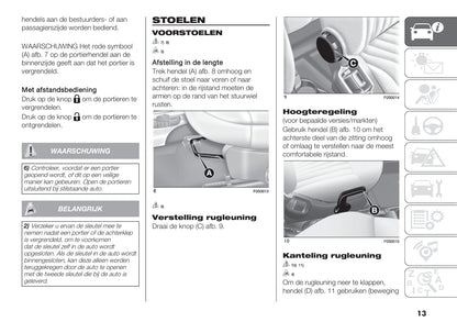 2020 Fiat 500 Hybrid/500C Hybrid Owner's Manual | Dutch