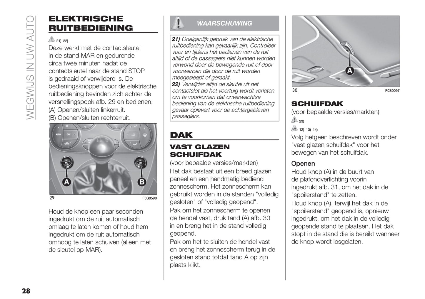 2020 Fiat 500 Hybrid/500C Hybrid Owner's Manual | Dutch