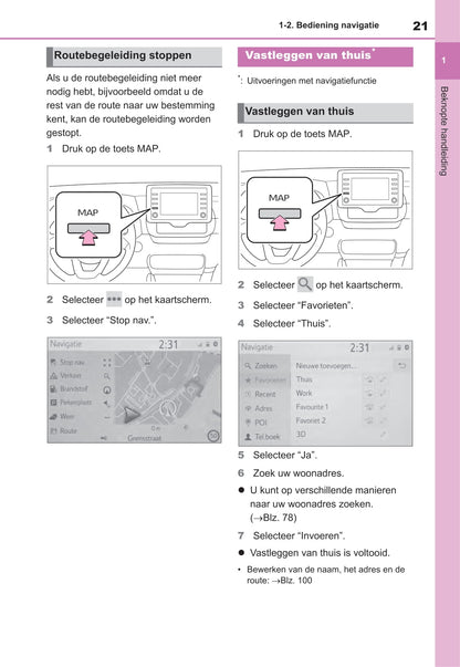 Toyota Navigatiesysteem Handleiding 2020