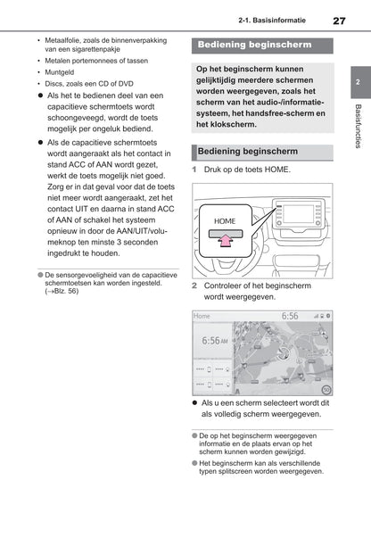 Toyota Navigatiesysteem Handleiding 2020