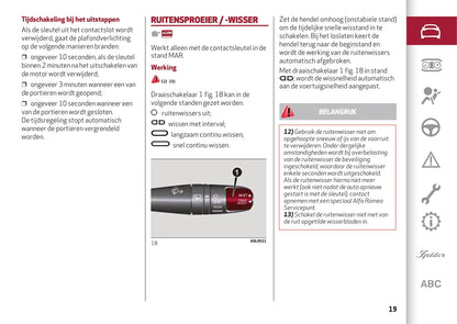 2013-2023 Alfa Romeo 4C Gebruikershandleiding | Nederlands