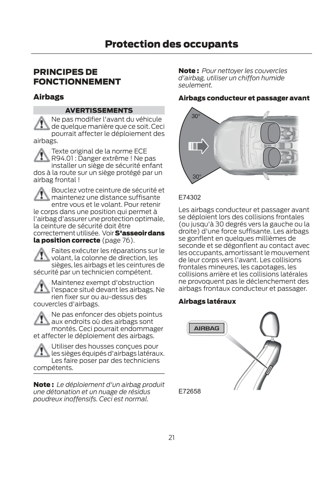 Ford Tourno Connect / Transit Connect Guide d'utilisation 2007 - 2014