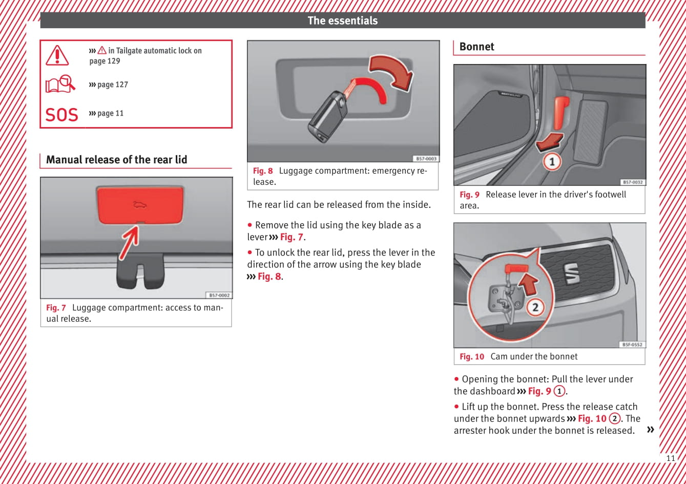 2016-2017 Seat Altea Owner's Manual | English