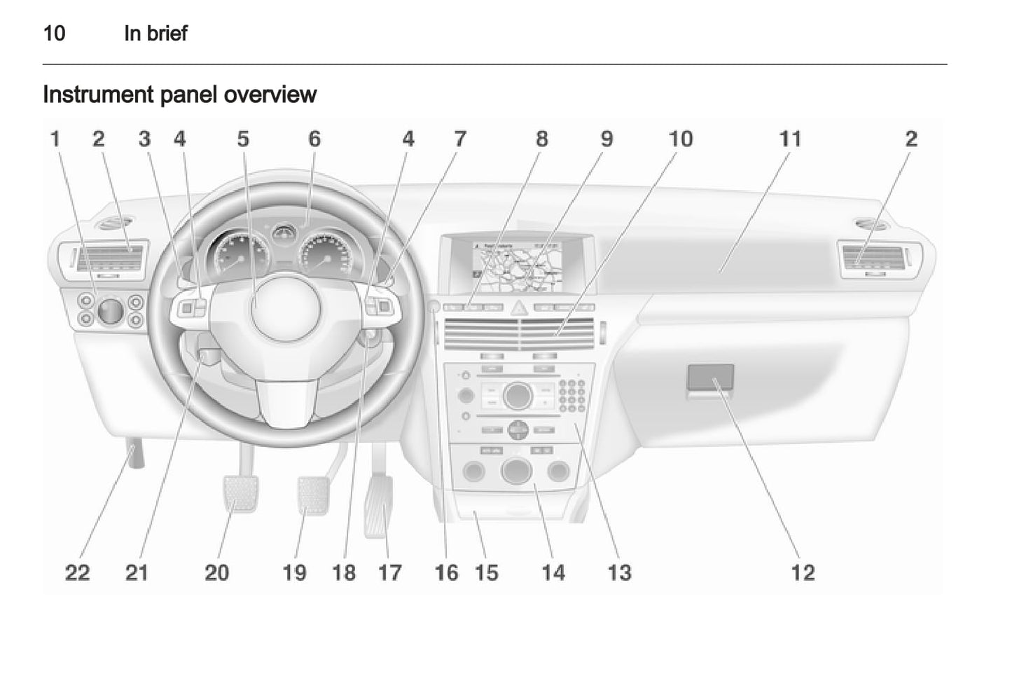 2012-2014 Opel Astra Gebruikershandleiding | Engels