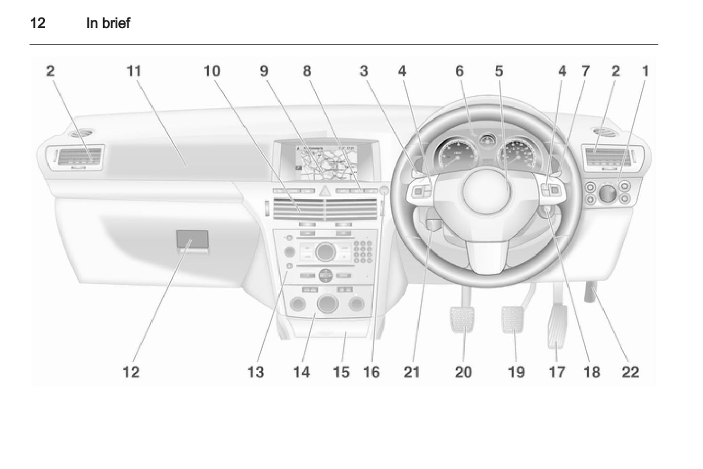 2012-2014 Opel Astra Gebruikershandleiding | Engels