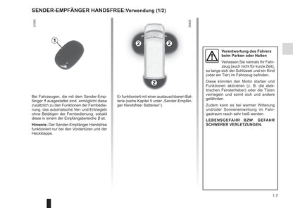 2016-2017 Renault Master Owner's Manual | German