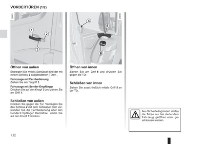 2016-2017 Renault Master Owner's Manual | German