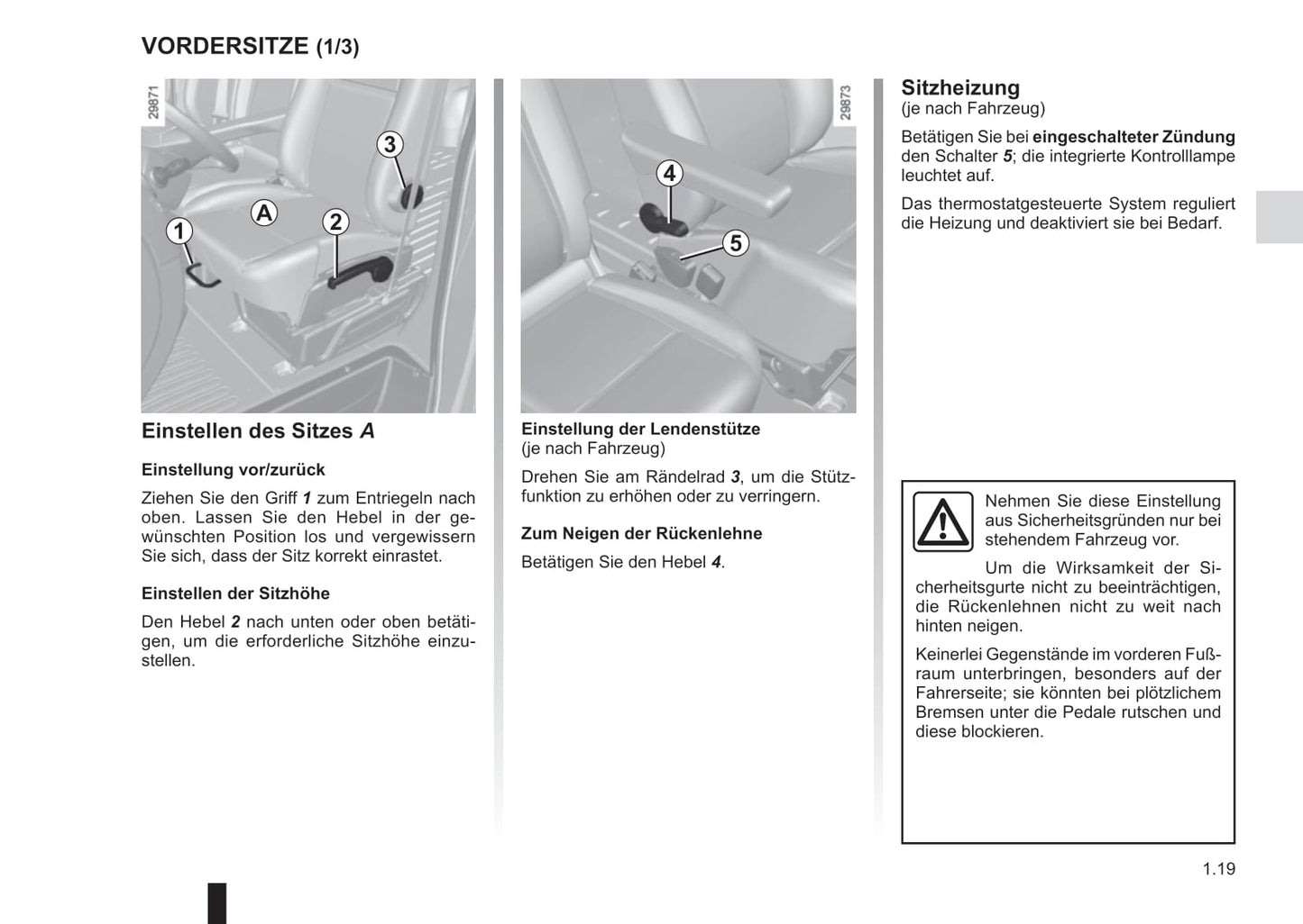 2016-2017 Renault Master Owner's Manual | German