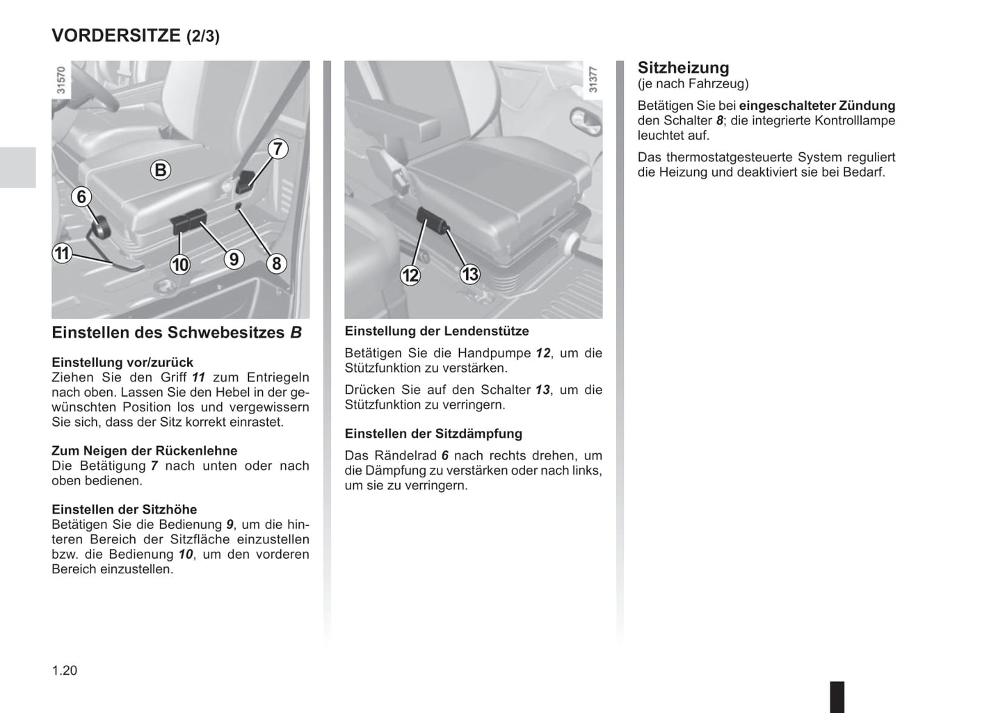 2016-2017 Renault Master Owner's Manual | German