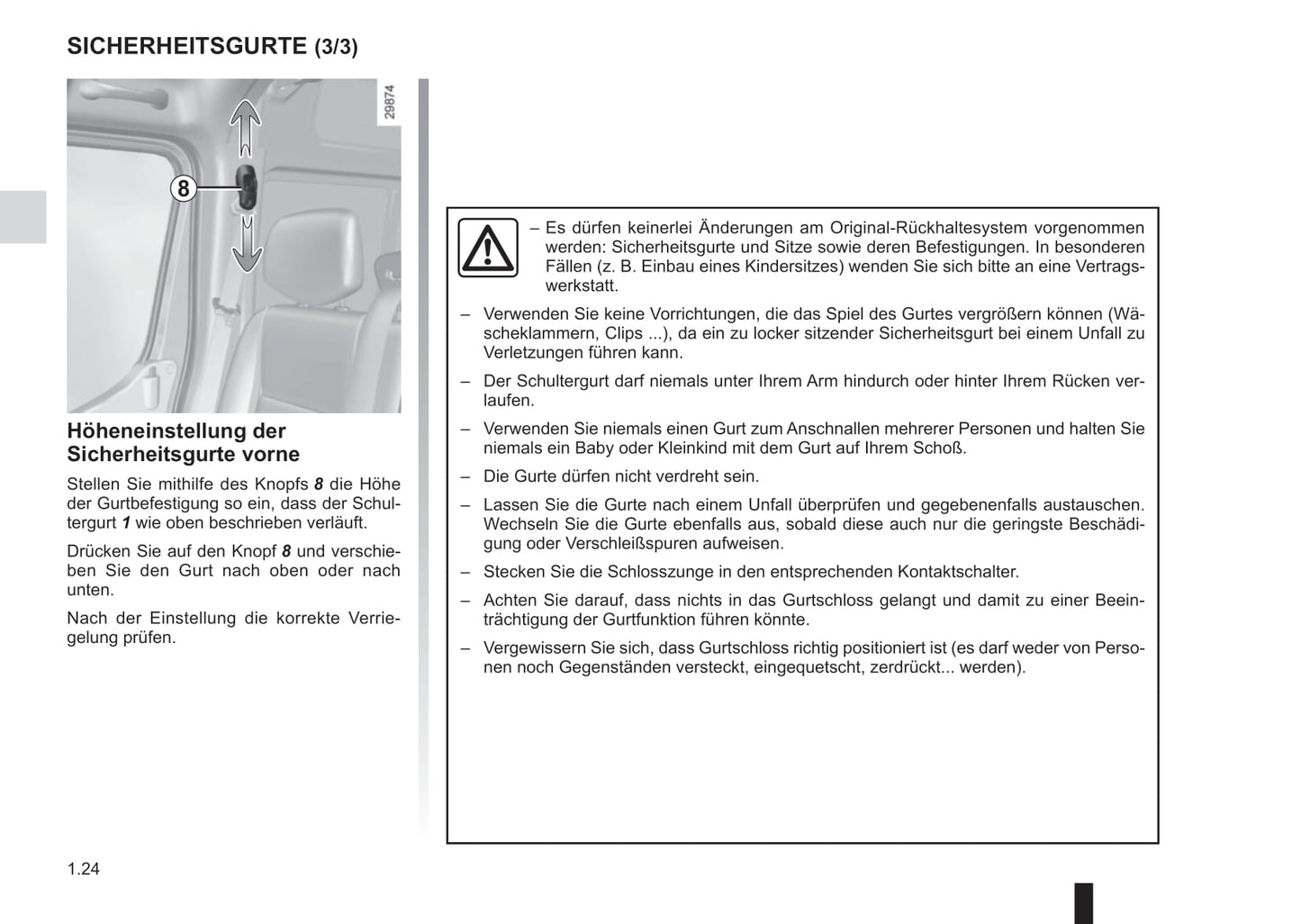 2016-2017 Renault Master Owner's Manual | German