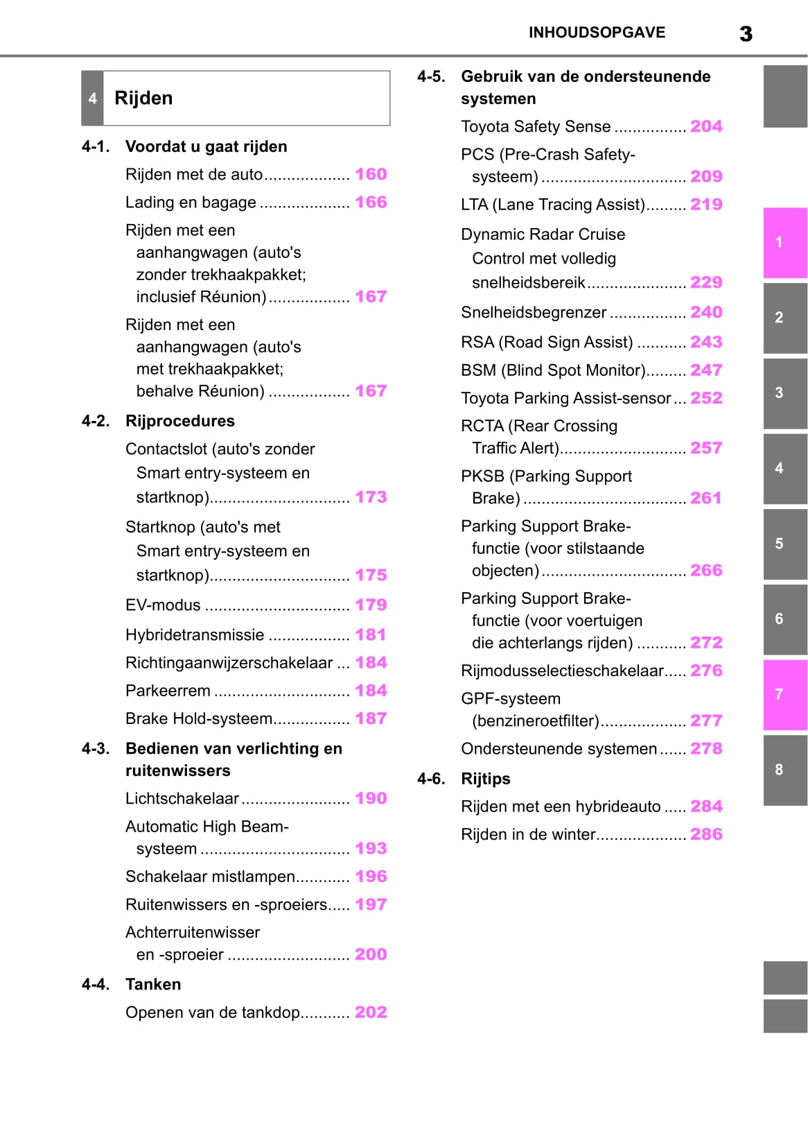 2020-2021 Toyota Yaris Hybrid Owner's Manual | Dutch