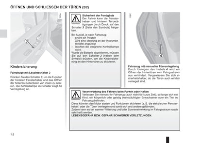 2012-2013 Renault Modus/Grand Modus Owner's Manual | German