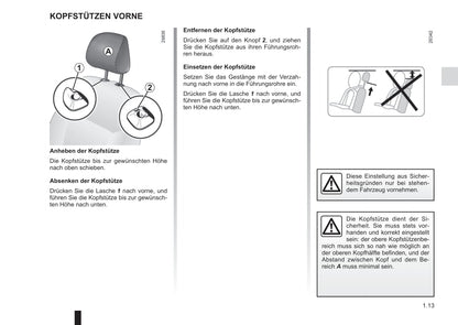 2012-2013 Renault Modus/Grand Modus Owner's Manual | German