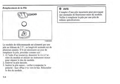 2000-2003 Kia Rio Manuel du propriétaire | Français