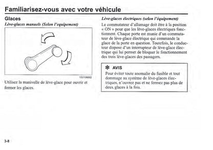 2000-2003 Kia Rio Manuel du propriétaire | Français