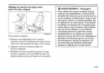 2000-2003 Kia Rio Manuel du propriétaire | Français