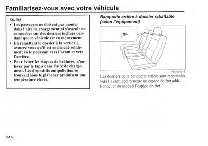 2000-2003 Kia Rio Manuel du propriétaire | Français