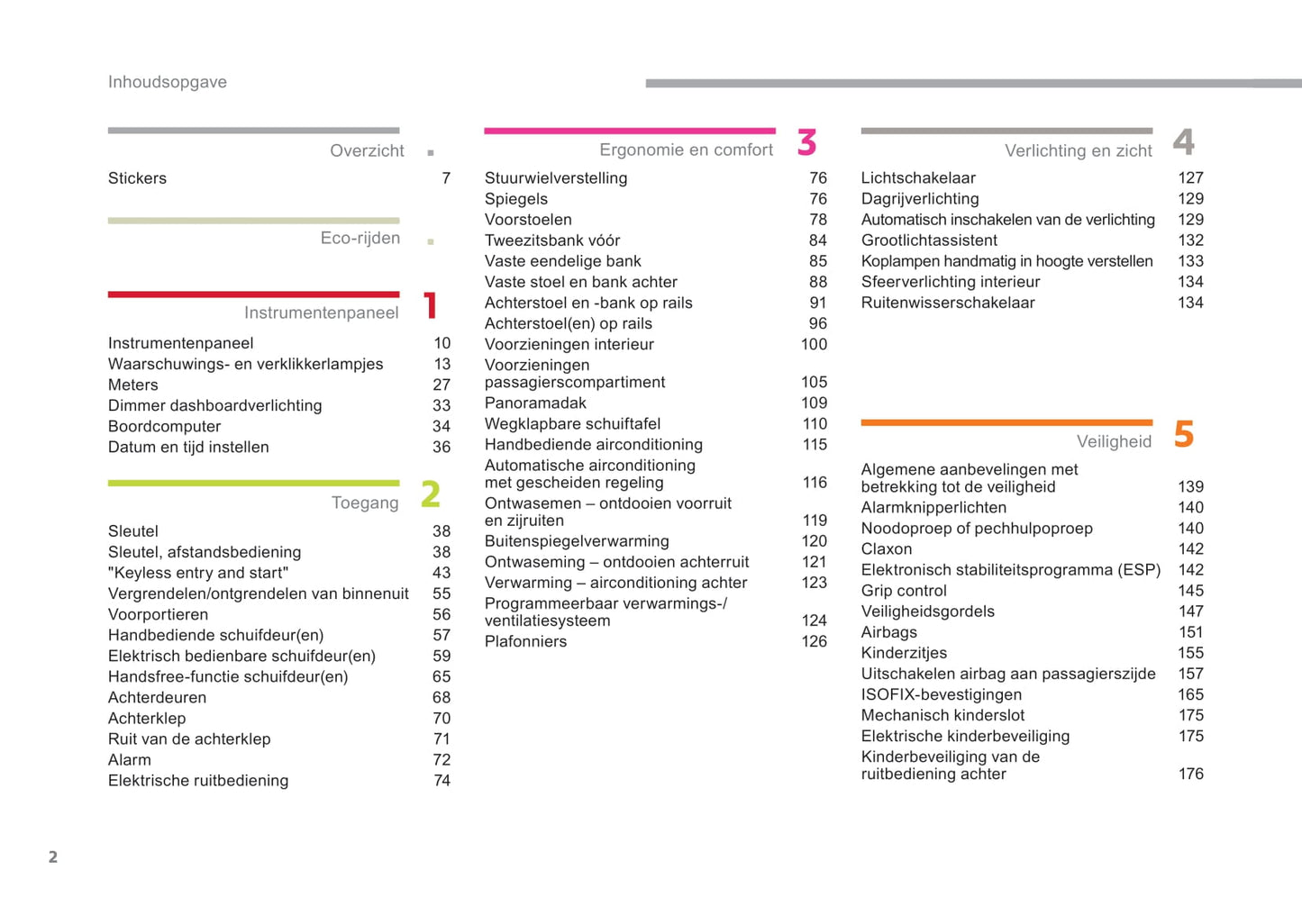 2017-2018 Citroën SpaceTourer Bedienungsanleitung | Niederländisch