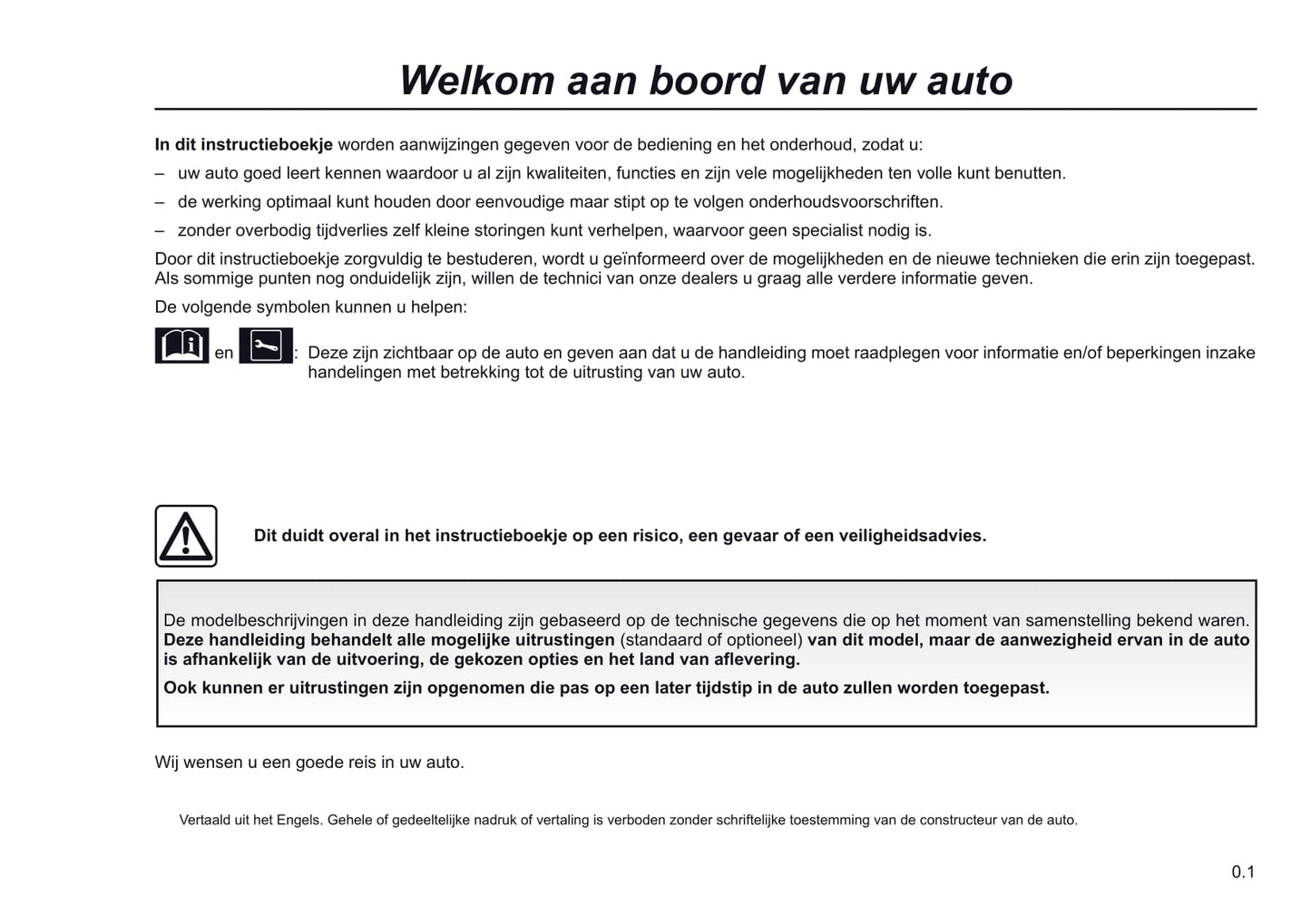 2021-2022 Renault Koleos Owner's Manual | Dutch