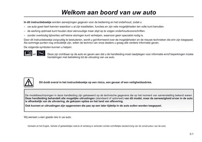 2021-2022 Renault Koleos Owner's Manual | Dutch